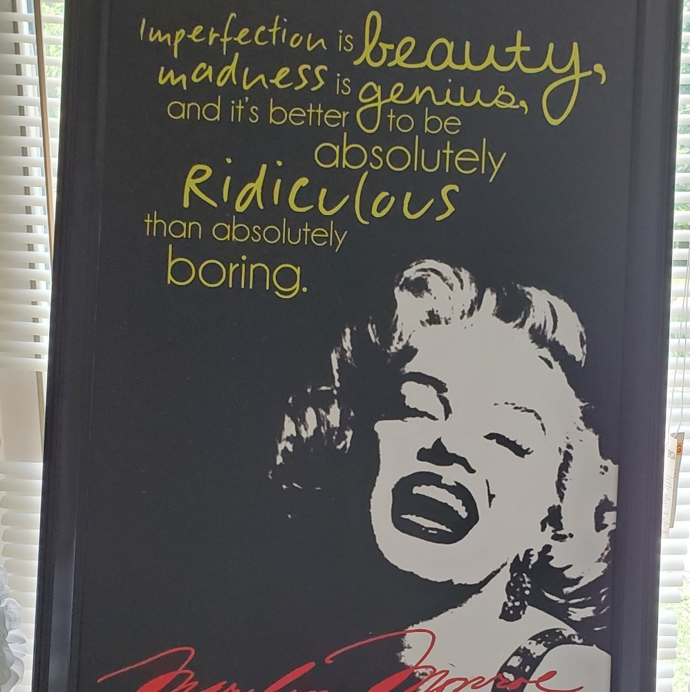 Marilyn monroe poster